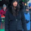 Jameela Jamil A Merry Little Ex Mas Puffer Jacket