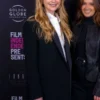 Jennifer Lawrence Die My Love Screening Black Long Coat For Sale