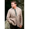 Jeremy Renner Wake Up Dead Man Coat