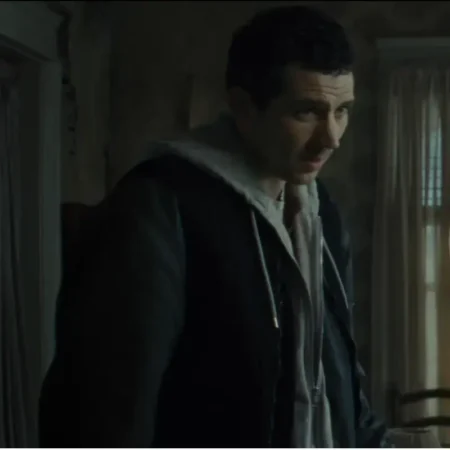 Josh O'Connor Movie Disclosure Day Bomber Jacket front (2)