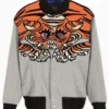 Kanye West Pastelle Tiger Varsity Jacket