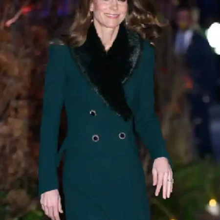 Kate-Middleton-Christmas-Carol-Service-Ceremony-Blue-Coat