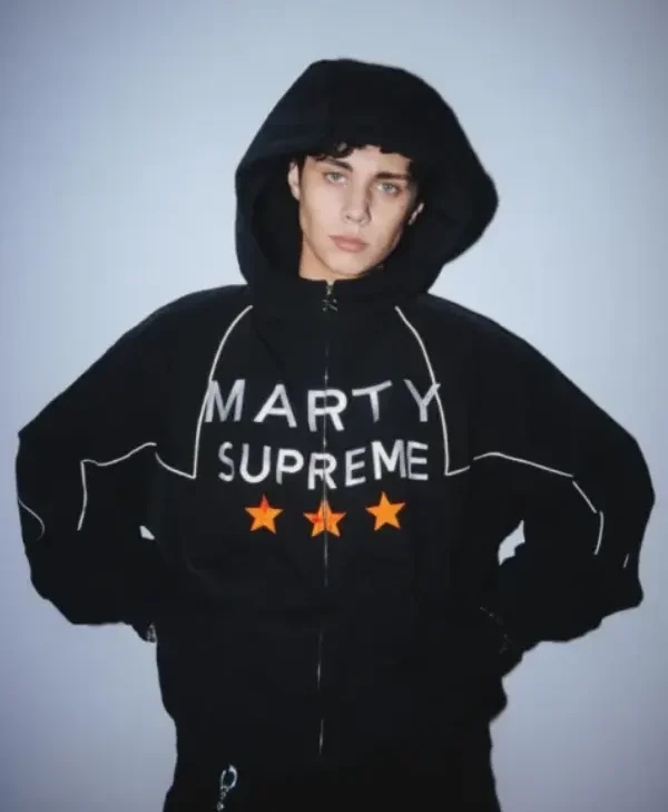 Landon-Barker-Marty-Supreme-Black-Jacket