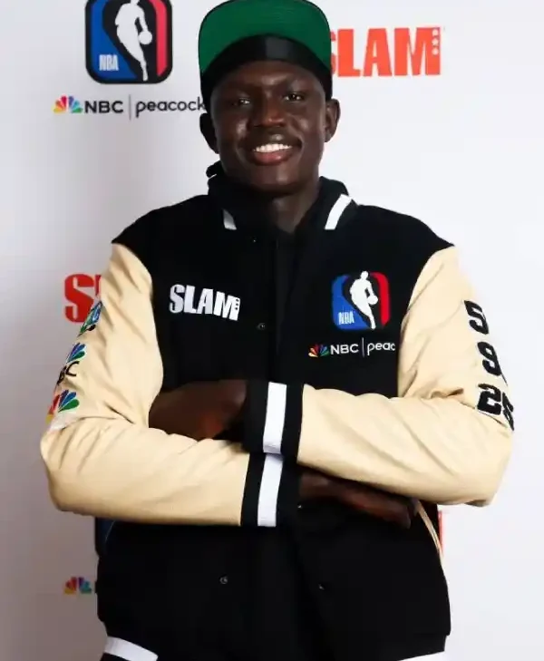 Limited Edition NBA On NBC 2025 Varsity Bomber Jacket