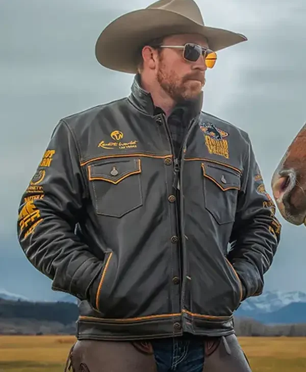 Limited Edition Olive Leather Rodeo Jacket