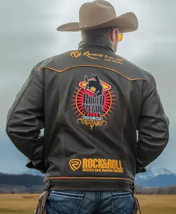 Limited Edition Olive Leather Rodeo Jacket