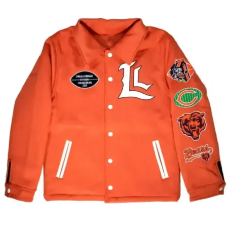 Lyrical Lemonade Orange Varsity Jacket