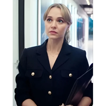 Madison Iseman The Rainmaker S01 Black Jacket
