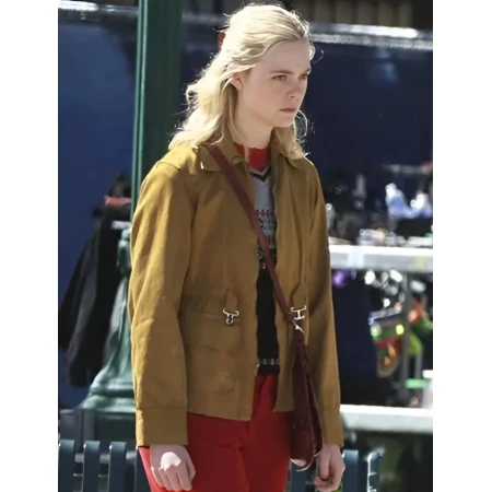 Margos Got Money Troubles Elle Fanning Cotton Jacket