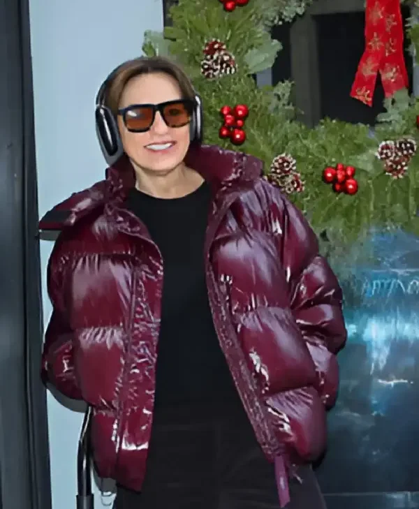 Mariska Hargitay Law and Order Special Victims Unit Puffer Jacket