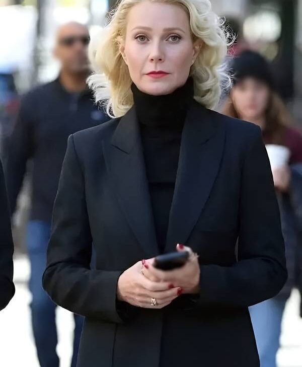 Marty Supreme 2025 Gwyneth Paltrow Black Blazer