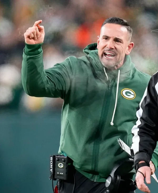 Matt-LaFleur-Packers-Nike-Bomber-Jacket-Green
