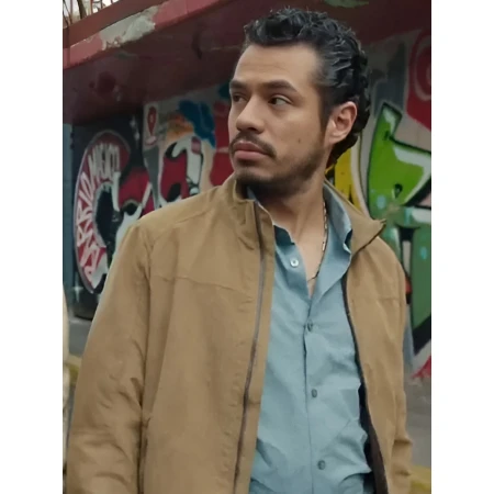 Memo Villegas A Time for Bravery Brown Jacket For Sale