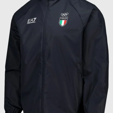 Men’s 2026 Winter Olympics Team Italy EA7 Tech Jacket