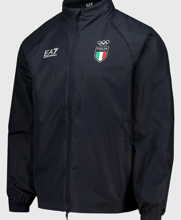 Men’s 2026 Winter Olympics Team Italy EA7 Tech Jacket