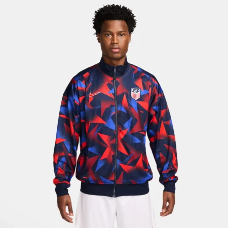 Men’s USMNT 2025 Navy Anthem Full-Zip Jacket