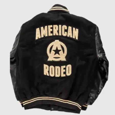 Men’s & Women’s American Rodeo Black Varsity Jacket