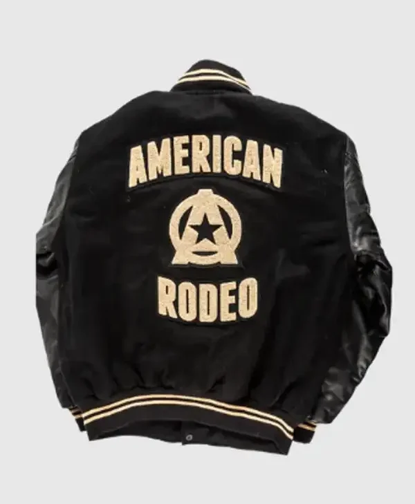 Men’s & Women’s American Rodeo Black Varsity Jacket