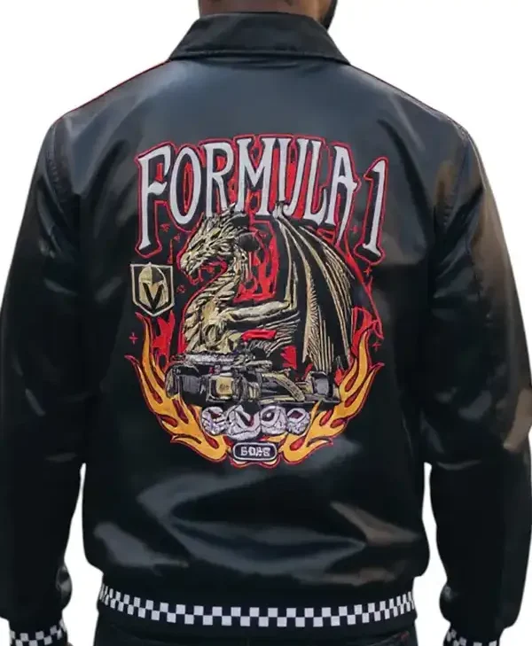 Men’s & Women’s Vegas Golden Knights Racing Varsity Jacket