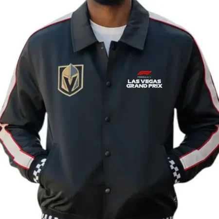Men’s & Women’s Vegas Golden Knights Racing Varsity Jacket
