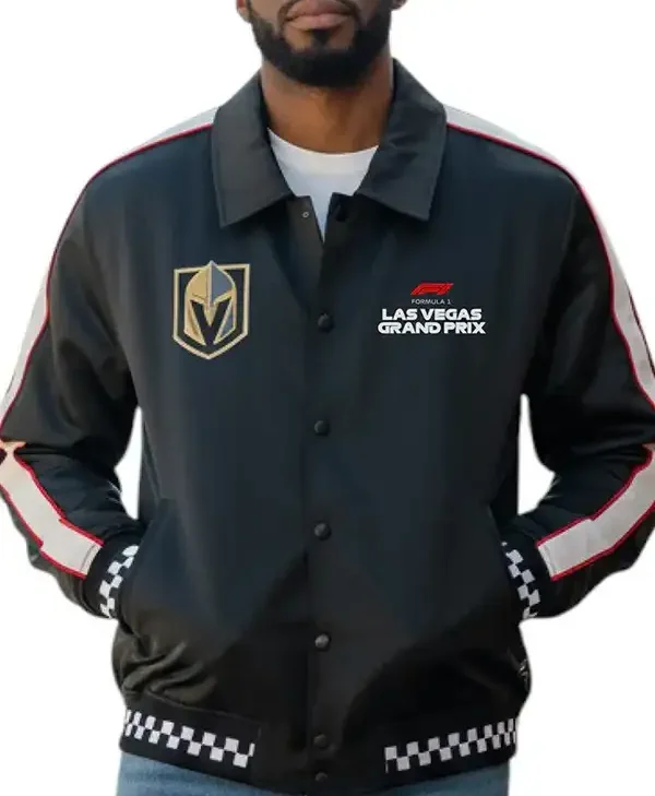 Men’s & Women’s Vegas Golden Knights Racing Varsity Jacket