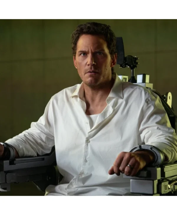 Mercy Movie Chris Pratt White Shirt