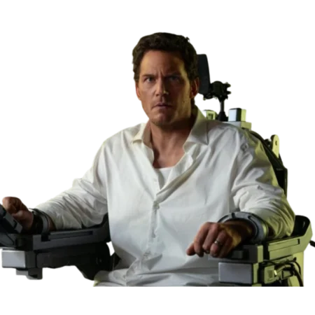 Mercy Movie Chris Pratt White Shirt