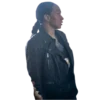 Mercy Movie Kali Reis Black Leather Jacket