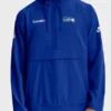 Mike Macdonald Seattle Seahawks Half-Zip Anorak Jacket