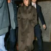 Mila Kunis Classic Tailored Long Coat