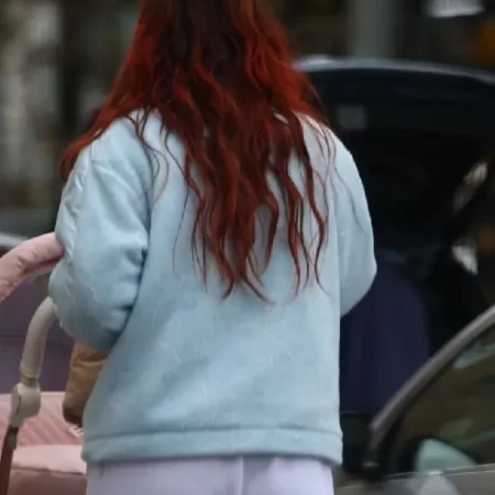 Millie Bobby Signature Soft Fleece Zip-Up Jacket