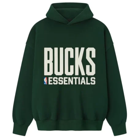 Milwaukee-Bucks-Fear-of-God-x-NBA-Green-Hoodie