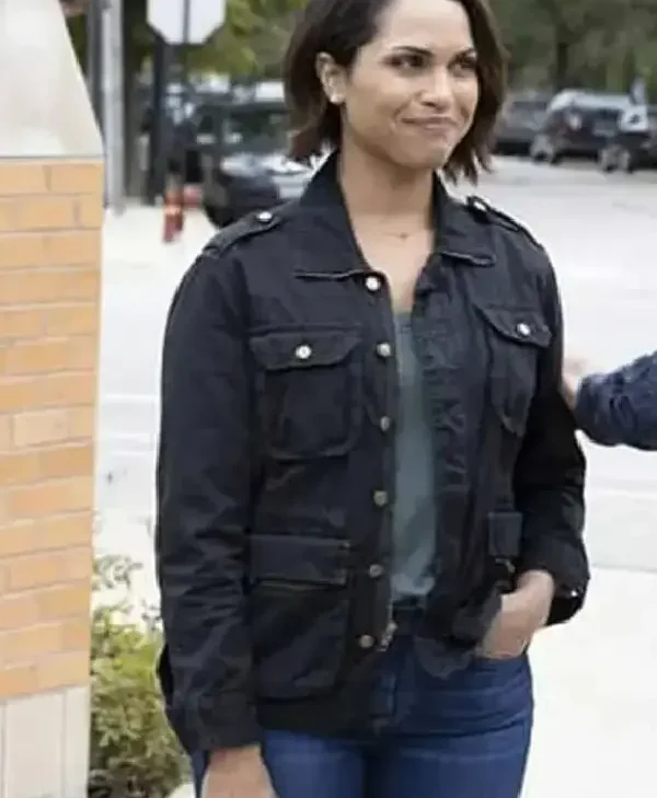 Monica Raymund Chicago Fire Jacket