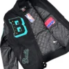 NBA Chicago Bulls Hang Time X Pro Standard Gamma Blue Jacket Varsity Jacket