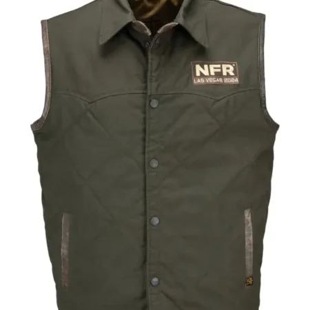 NFR Las Vegas 2024 Green Rodeo Vest