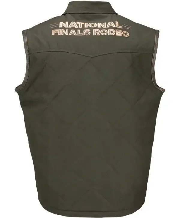 NFR Las Vegas 2024 Green Rodeo Vest