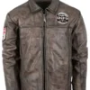 NFR Vegas Arena Brown Leather Jacket