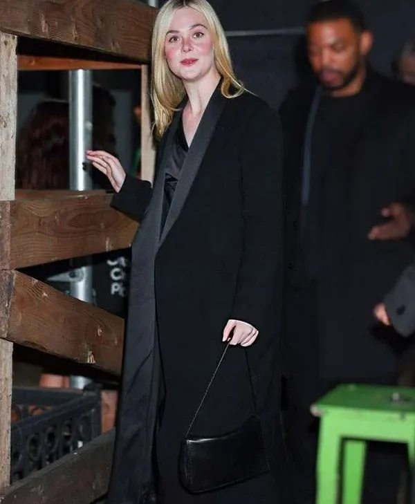 NYC-2025-Elle-Fanning-Black-Wool-Coat