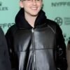 NYFF Premiere Marty Supreme Timothee Chalamet Leather Jacket