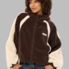Neovision-Brown-Hooded-Sherpa-Jacket