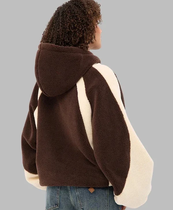 Neovision-Gravity-Borwn-Hooded-Sherpa-Jacket