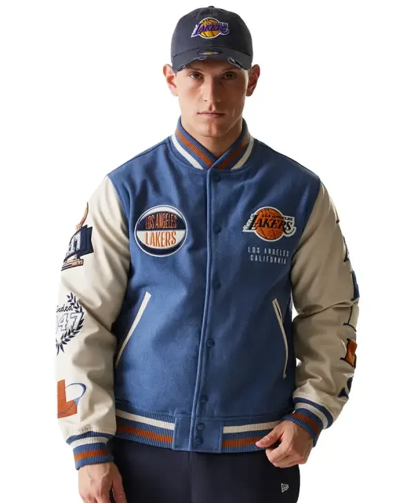 New Era Los Angeles Lakers NBA Contemporary Jacket