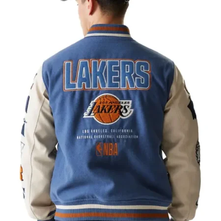 New Era Los Angeles Lakers NBA Contemporary Jacket For Sale