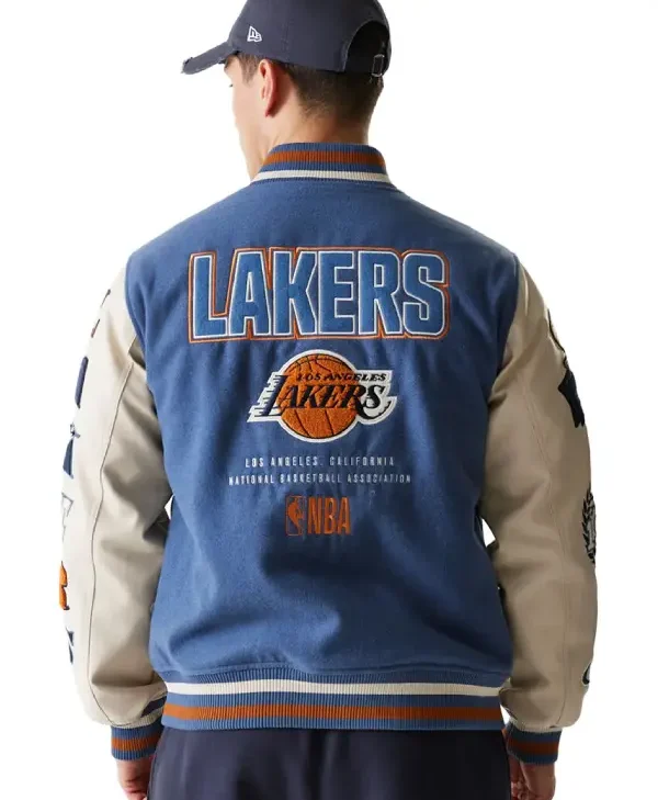 New Era Los Angeles Lakers NBA Contemporary Jacket For Sale