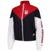 New Era Women’s USWNT Cropped Navy Full-Zip Windbreaker
