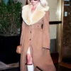 New-York-City-Sydney-Sweeney-Shearling-Coat