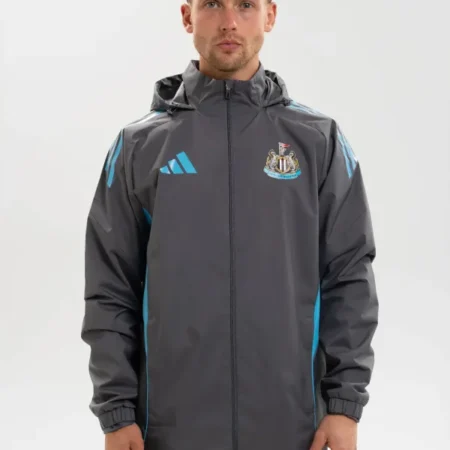Newcastle-United-Adidas-25-26-Players-Range-Grey-All-Weather-Jacket
