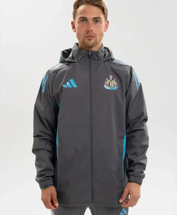 Newcastle-United-Adidas-25-26-Players-Range-Grey-All-Weather-Jacket