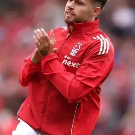 Nottingham Forest Red Walk Out Jacket