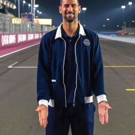 Novak Djokovic F1 Qatar Grand Prix 2025 Bomber Jacket